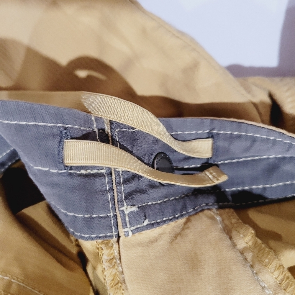 KUHL Kendra Embroidered Tan Cropped Pants - Picture 9 of 9